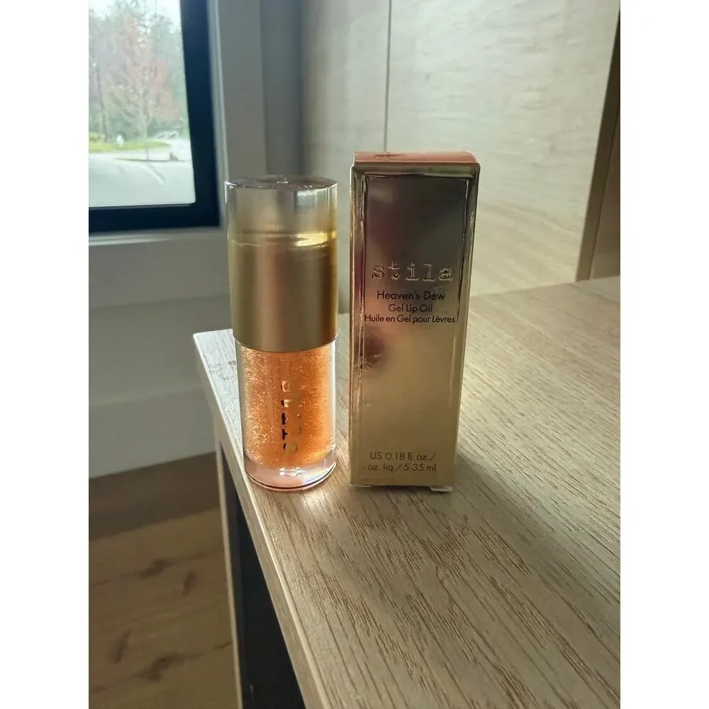 $24 New Stilla Heaven's Dew Gel Lip Oil - Galaxy